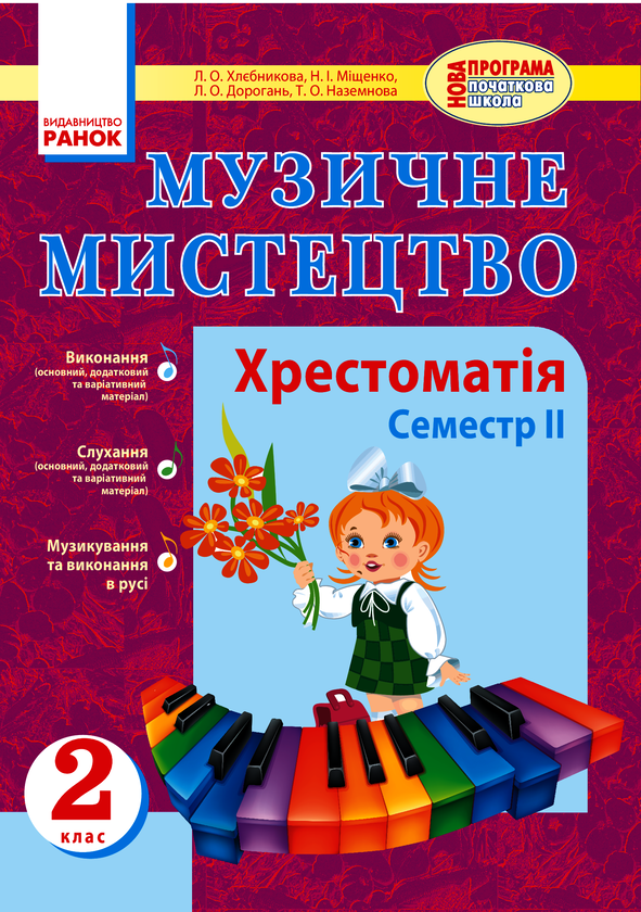 Музичне мистецтво. Хрестоматія 2 семестр. 2 клас