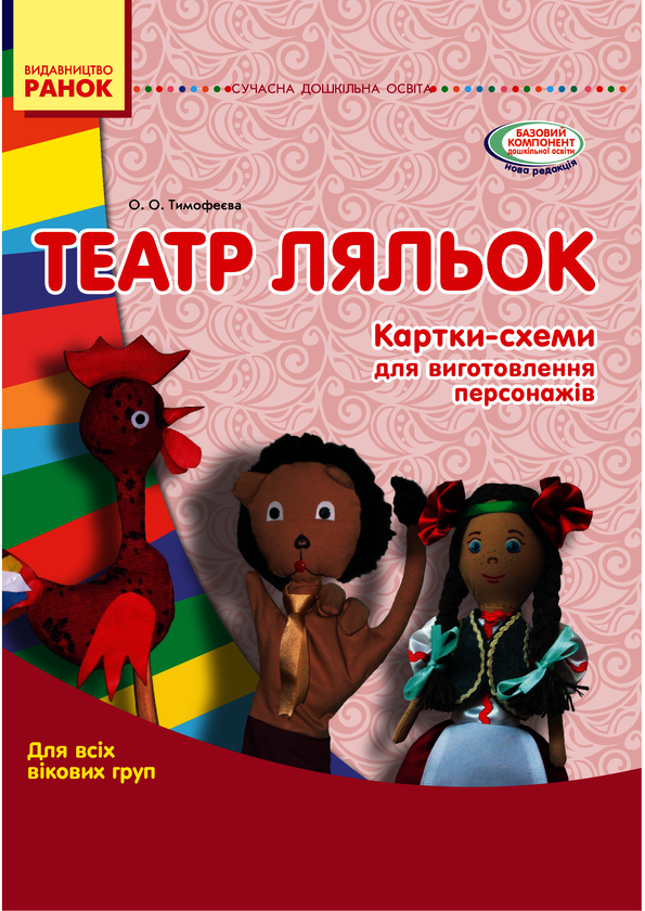 Театр ляльок. Картки-схеми. Для всіх вікових груп