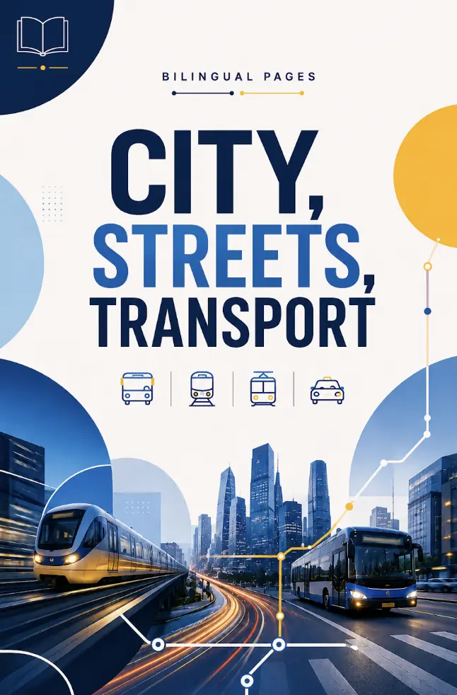 City, Streets, Transport / Місто, вулиці, транспорт